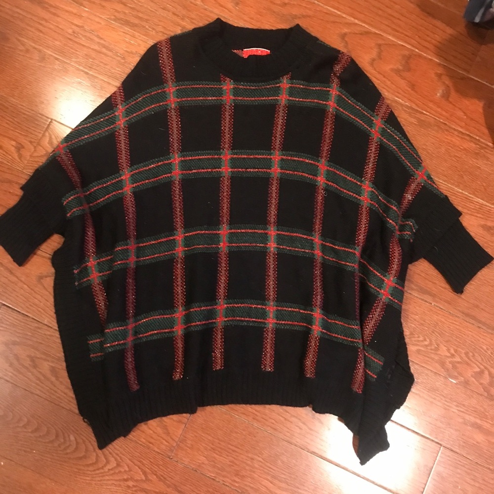 Poncho sweater